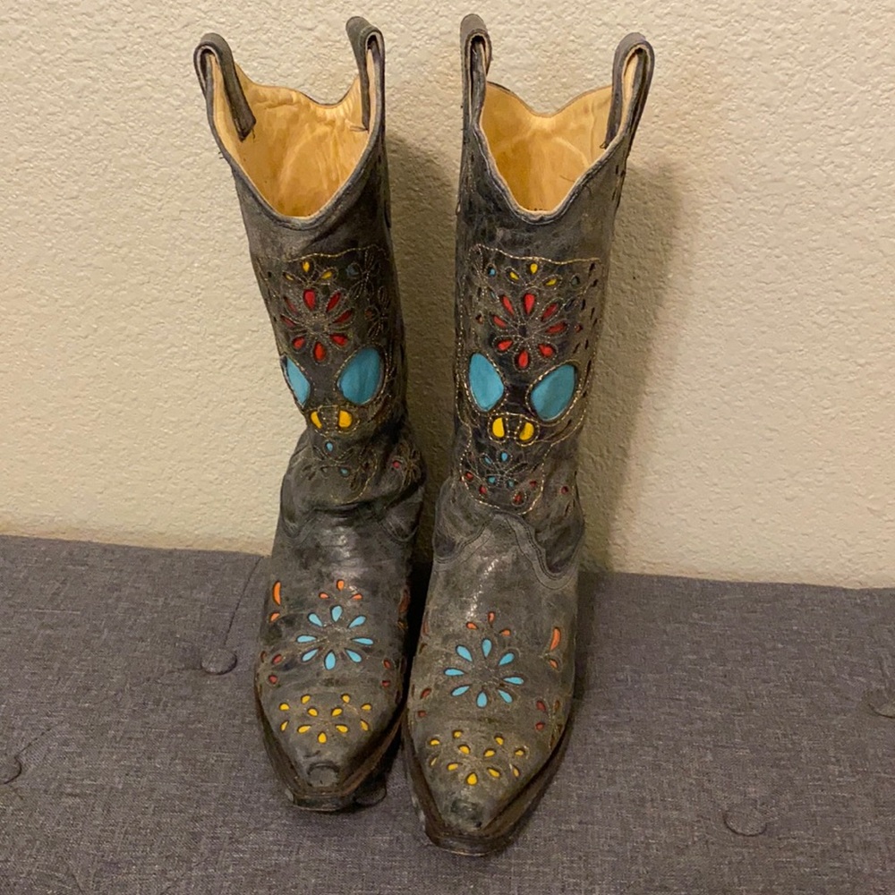 Ariat sugar skull boots